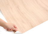 ROSEROSA Premium Faux Wood Architectural Film PW116 - Peel and Stick Wood Grain Vinyl Wrap for Commercial Interior & Luxury Home Decor