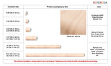 ROSEROSA Premium Faux Wood Architectural Film PW116 - Peel and Stick Wood Grain Vinyl Wrap for Commercial Interior & Luxury Home Decor