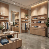 ROSEROSA Peel and Stick Premium Faux Wood Architectural Film Self-adhesive Wallpaper Door Wrap Counter Top Border Mirror Molding Trim PW117