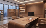 ROSEROSA Premium Faux Wood Architectural Film PW123 - Peel and Stick Wood Grain Vinyl Wrap for Commercial Interior & Luxury Home Decor