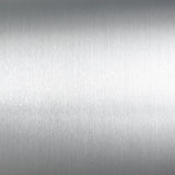 ROSEROSA Peel and Stick Brushed Faux Metal Architectural Film Self-adhesive Wallpaper Door Wrap Counter Top Border Mirror Molding Trim RM09