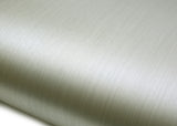 ROSEROSA Brushed Faux Metal Architectural Film RM15 - Peel and Stick Self-Adhesive Vinyl Wrap for Commercial & Furniture Refacing