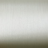 ROSEROSA Brushed Faux Metal Architectural Film RM15 - Peel and Stick Self-Adhesive Vinyl Wrap for Commercial & Furniture Refacing