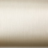 ROSEROSA Brushed Faux Metal Architectural Film RM17 - Peel and Stick Self-Adhesive Vinyl Wrap for Commercial & Furniture Refacing