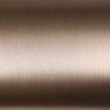 ROSEROSA Brushed Faux Metal Architectural Film RM19 - Peel and Stick Self-Adhesive Vinyl Wrap for Commercial & Furniture Refacing