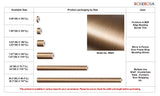 ROSEROSA Brushed Faux Metal Architectural Film RM20 - Peel and Stick Self-Adhesive Vinyl Wrap for Commercial & Furniture Refacing