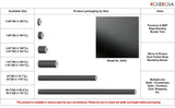 ROSEROSA Matte Solid Architectural Film SG50 - Peel and Stick Self-Adhesive Vinyl Wrap for Furniture Refinishing & Office Interior