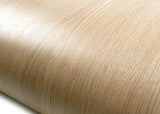 ROSEROSA Faux Oak Wood Architectural Film SPG508 - Peel and Stick Wood Grain Vinyl Wrap for Door Wrapping & Commercial Interior