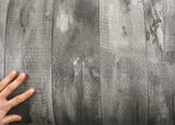 ROSEROSA Panel Faux Wood Architectural Film SPG512 - Peel and Stick Slat Wood Vinyl Wrap for Residential Interior & Commercial Accents