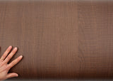 ROSEROSA Faux Cherry Wood Architectural Film SPG523 - Peel and Stick Wood Grain Vinyl Wrap for Commercial Spaces & Interior Accents