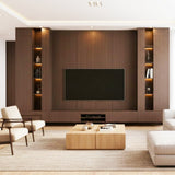 ROSEROSA Faux Cherry Wood Architectural Film SPG523 - Peel and Stick Wood Grain Vinyl Wrap for Commercial Spaces & Interior Accents