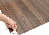 ROSEROSA Faux Teak Wood Architectural Film SPG525 - Peel and Stick Wood Grain Vinyl Wrap for Commercial Interior & Furniture Upcycling