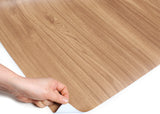 ROSEROSA Faux Teak Wood Architectural Film SPG526 - Peel and Stick Wood Grain Vinyl Wrap for Door Wrapping & Commercial Interior
