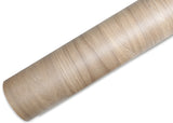 ROSEROSA Faux Oak Wood Architectural Film SPG528 - Peel and Stick Wood Grain Vinyl Wrap for Door Wrapping & Commercial Interior