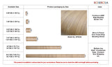 ROSEROSA Faux Oak Wood Architectural Film SPG528 - Peel and Stick Wood Grain Vinyl Wrap for Door Wrapping & Commercial Interior
