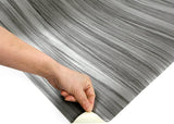 ROSEROSA Peel and Stick Stripe Faux Wood Architectural Film Self-adhesive Wallpaper Door Wrap Counter Top Border Mirror Molding Trim SPG548