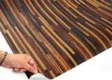 ROSEROSA Panel Faux Wood Architectural Film WD373 - Peel and Stick Slat Wood Vinyl Wrap for Residential Interior & Commercial Accents