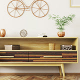 ROSEROSA Panel Faux Wood Architectural Film WD373 - Peel and Stick Slat Wood Vinyl Wrap for Residential Interior & Commercial Accents