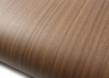 ROSEROSA Peel and Stick Faux Walnut Wood Architectural Film Self-adhesive Vinyl Film Wallpaper Door Wrap Counter Top Border Mirror Molding Trim WD506