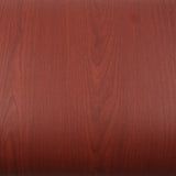 ROSEROSA Peel and Stick Faux Cherry Wood Architectural Film Self-adhesive Vinyl Film Wallpaper Door Wrap Counter Top Border Mirror Molding Trim WD624